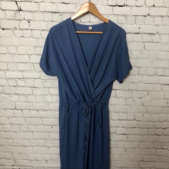 Pants - Long Pant Romper With Tie Waist Size Medium